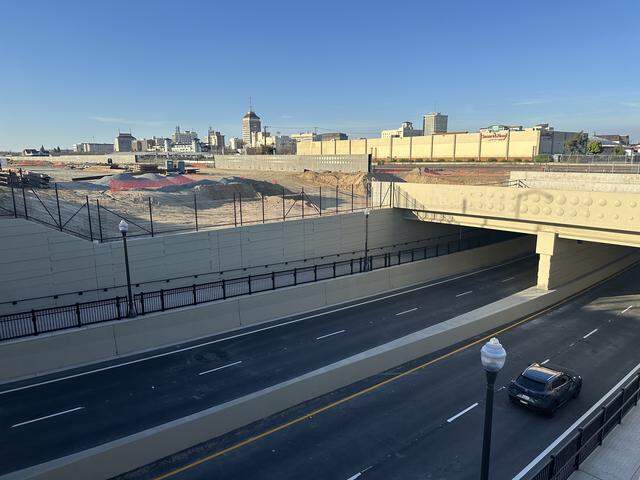 The Cesar Chavez Boulevard high-speed rail underpass in Fresno re-opened Tuesday, March 10, 2026, after a more than four-year closure for construction.